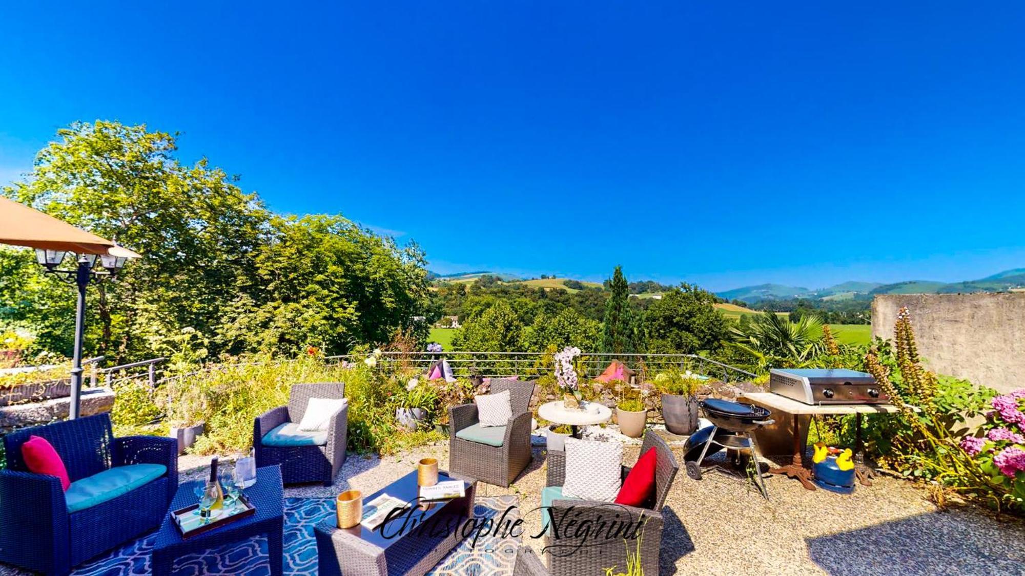 Chateau Porthos Tranquillite Des Pyrenees Lanne-en-Baretous Exteriér fotografie
